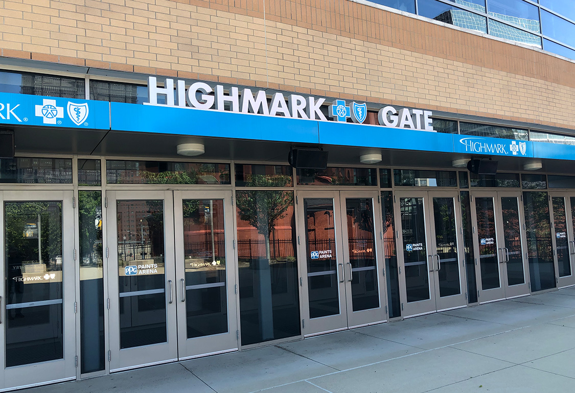 Entrance Gates  PPG Paints Arena