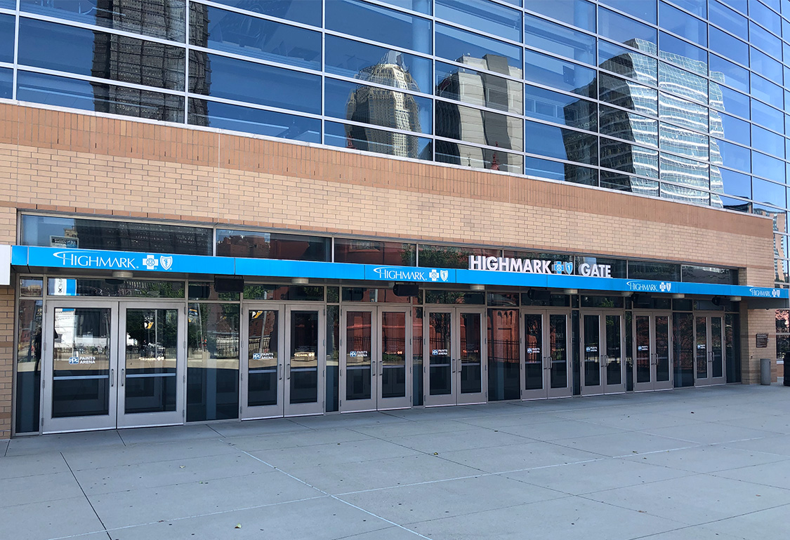 Entrance Gates  PPG Paints Arena